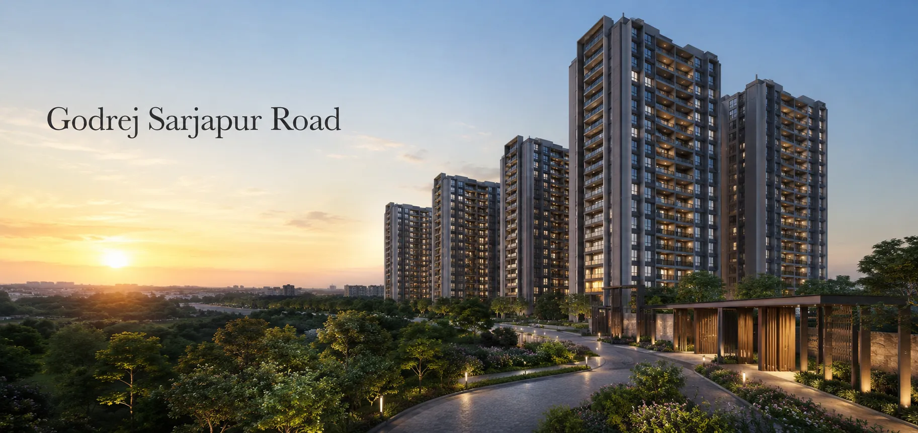 Godrej Sarjapur Road Tower View Godrej Sarjapur Road Tower View
