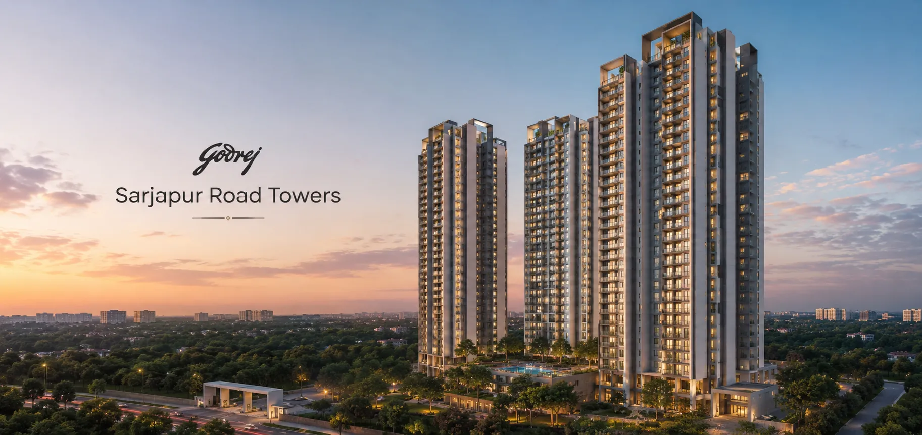Godrej Sarjapur Road Swimming Pool View Godrej Sarjapur Road Swimming Pool View